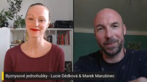 Byznysové jednohubky: Lucie Dědková a Marek Marušinec: Jak uspět? Excelujte v tom, v čem jste skvělí