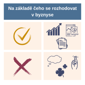 Byznysové jednohubky: Lucie Dědková a Tomáš Kocifaj: Na základě čeho se v byznyse rozhodovat
