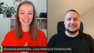 Byznysové jednohubky: Lucie Dědková a Tomáš Kocifaj: Od piva k milionovému byznysu