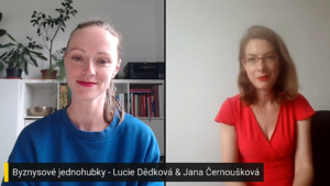 Byznysové jednohubky: Lucie Dědková a Jana Černoušková: Genderová (ne)rovnost v byznysu